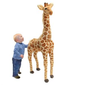 Baby-Island צעצועים ובובות 96CM Big Plush Giraffe Toy Doll Giant Large Stuffed Animals Soft Doll kids Gifts