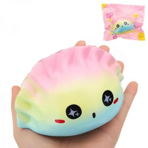 Baby-Island צעצועים ובובות Galaxy Dumplings Squishy 12*7*7CM Slow Rising With Packaging Collection Gift Soft Toy